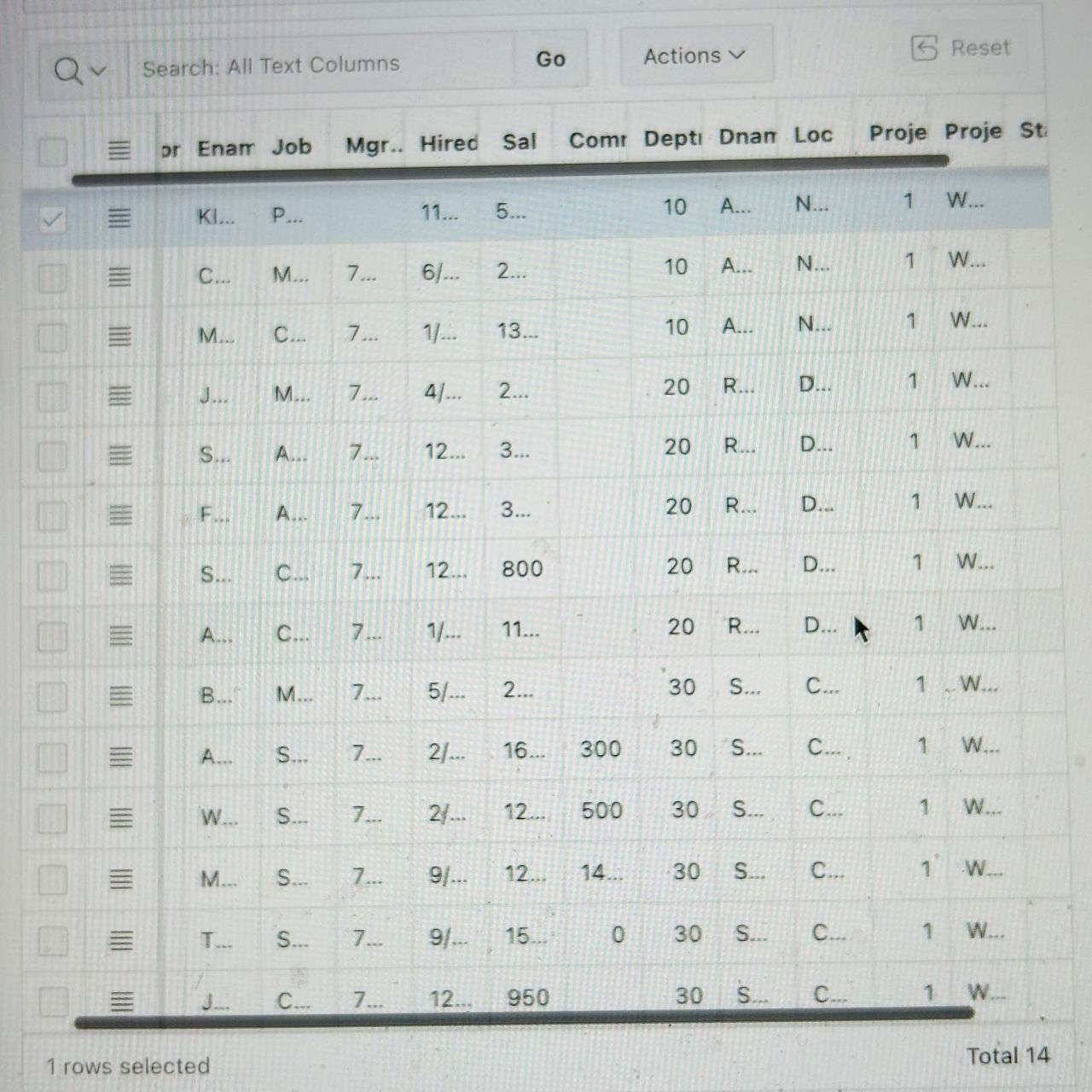 🔄 Add Horizontal Scrollbar on Top of Interactive Grid in Oracle APEX