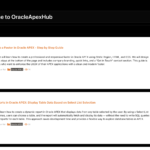 🌙☀️ Implement Light Dark & Auto Theme Mode in Oracle APEX