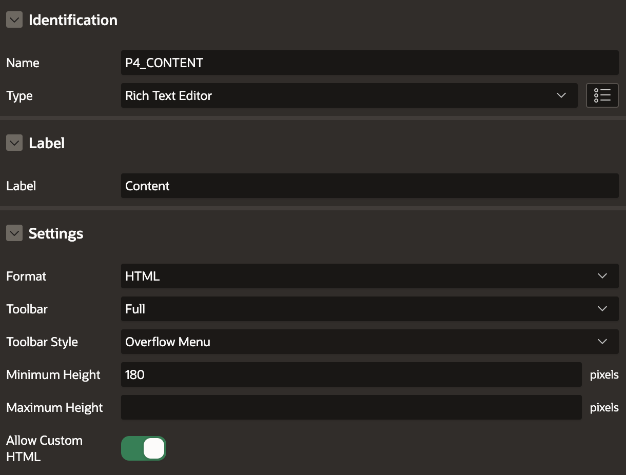 🖼️ How to Enable Image Upload Inside the Rich Text Editor in Oracle APEX