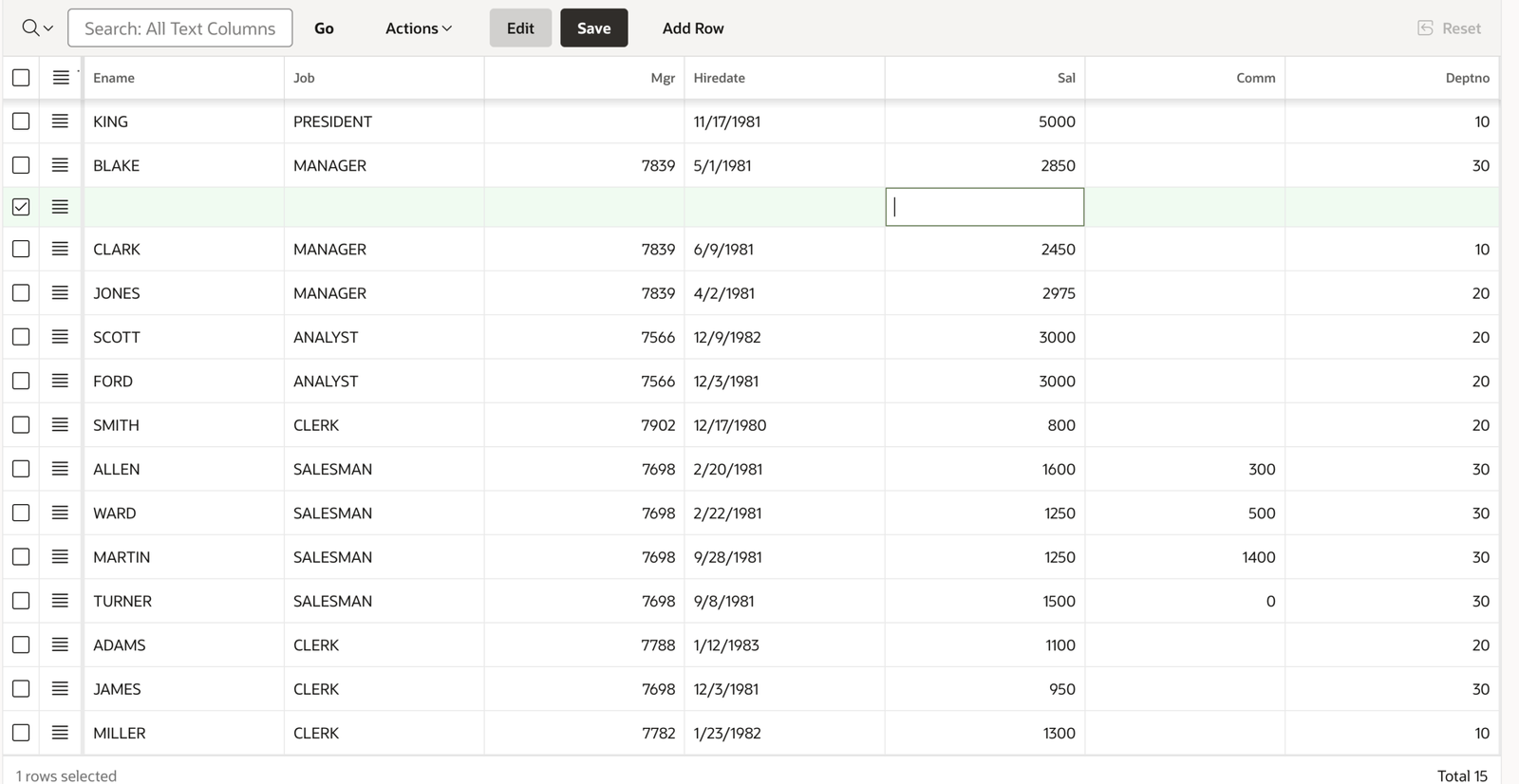 ➕🎯 Add Row with Auto Focus on specific Column in Interactive Grid in Oracle APEX