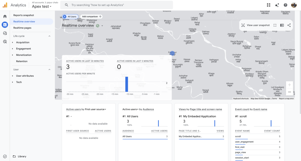🚀 Track User Activity in Oracle APEX Using Google Analytics