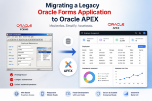 Oracle Forms Application to Oracle APEX